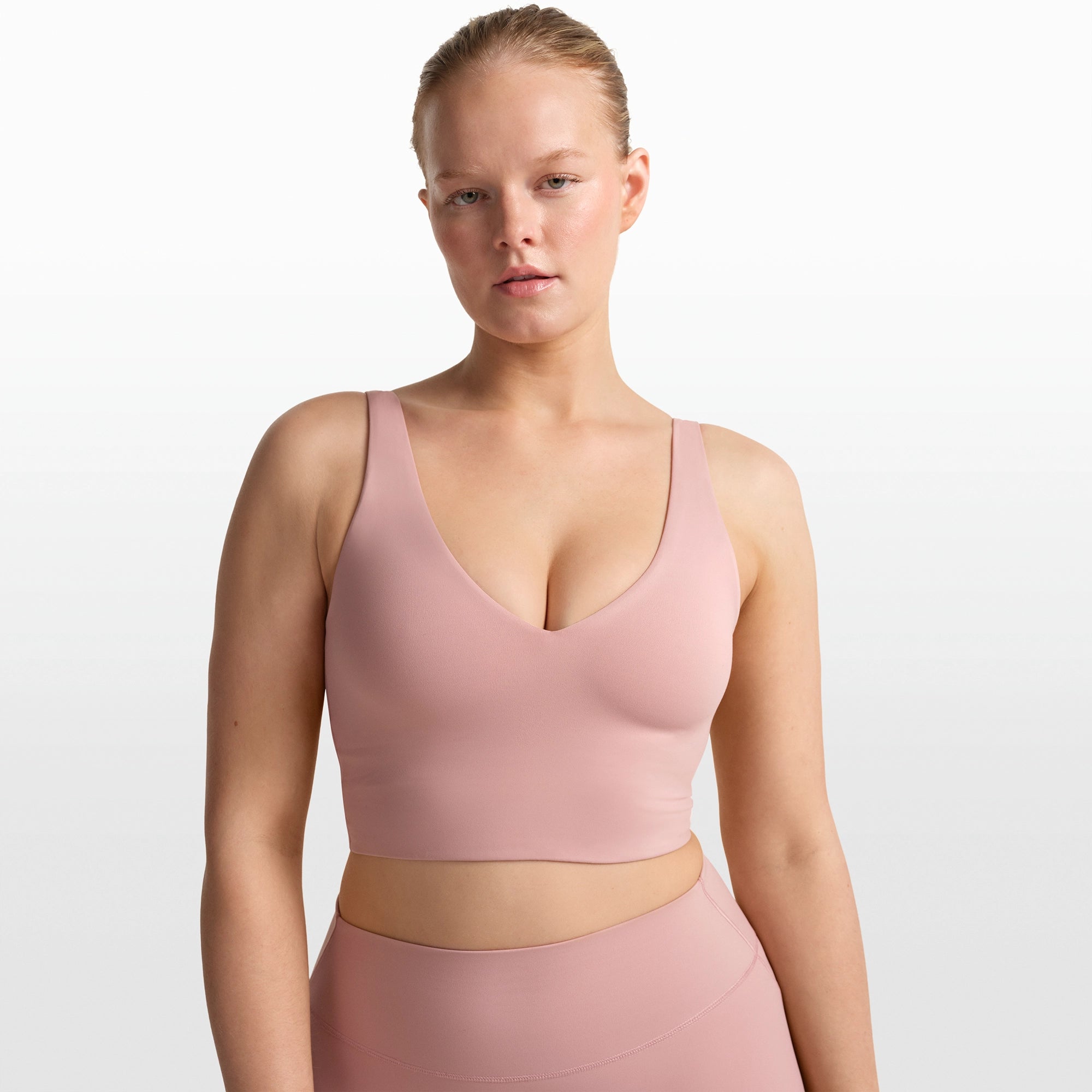 V-NECK BRA TOP