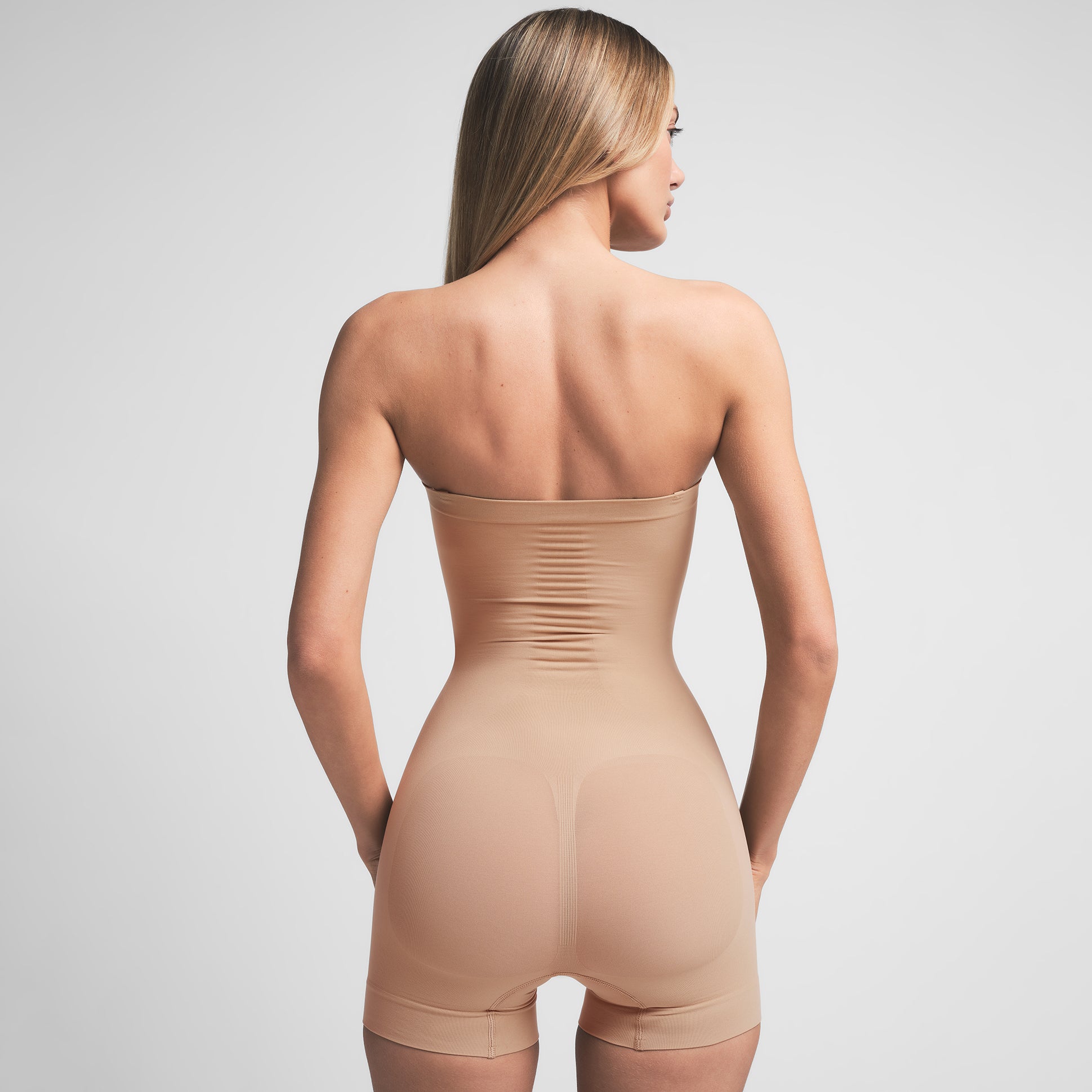 STRAPLESS SHORTIE BODYSUIT