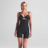 CORE SCULPT OPEN BUST MID THIGH BODYSUIT