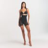 CORE SCULPT OPEN BUST MID THIGH BODYSUIT