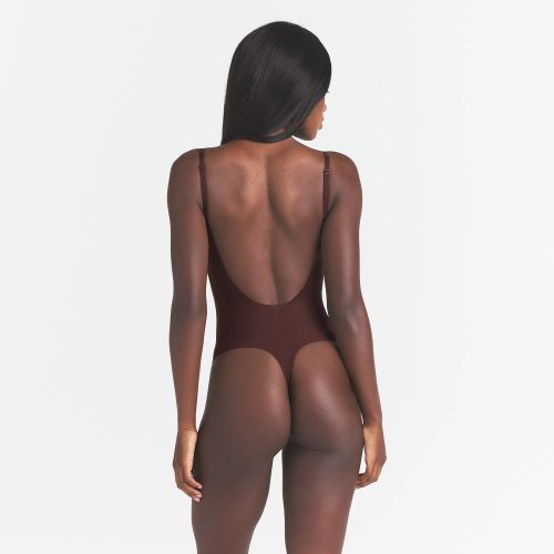 SCOOP LOW BACK THONG BODYSUIT