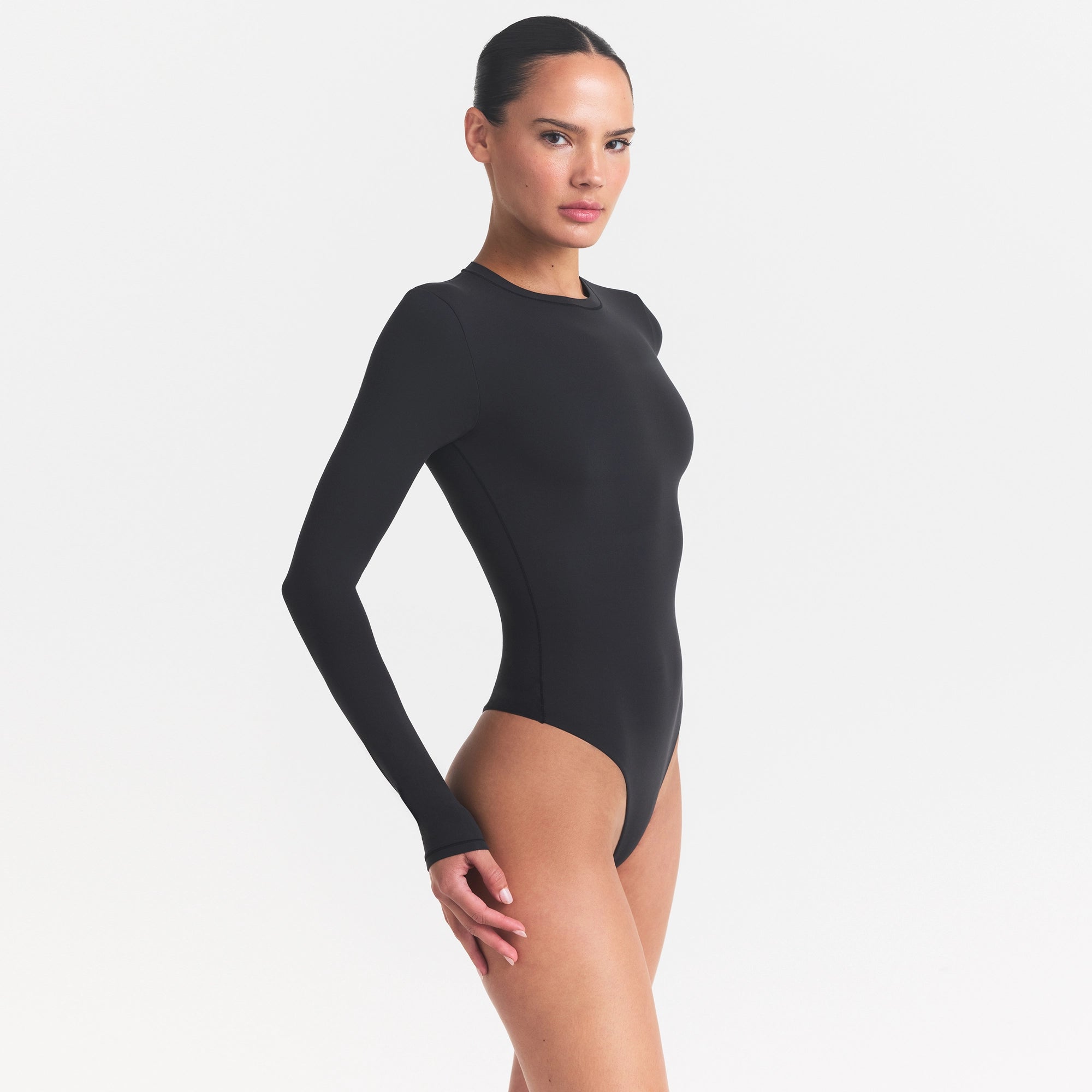 LONG SLEEVE CREW NECK BODYSUIT