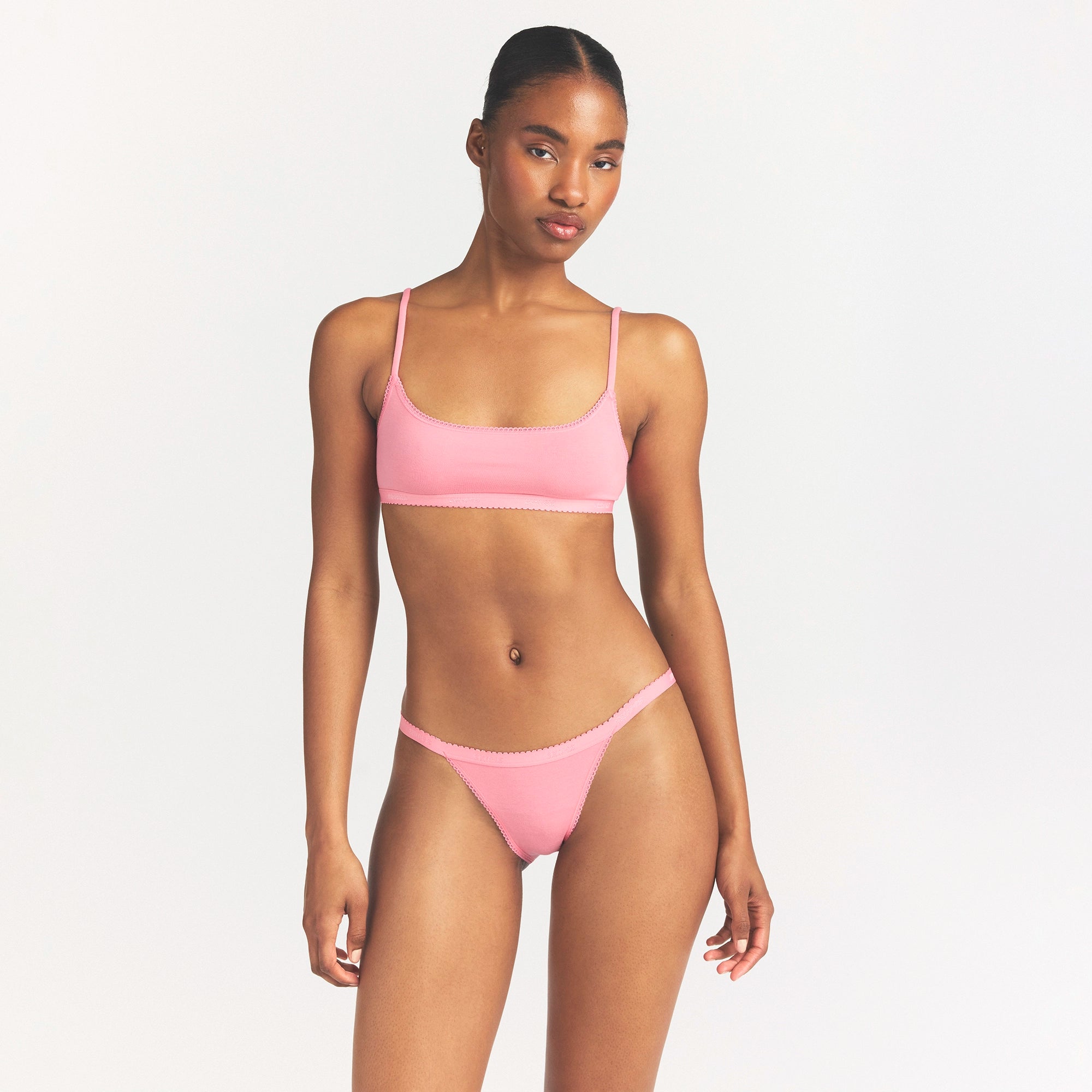 LOGO PICOT STRING BIKINI