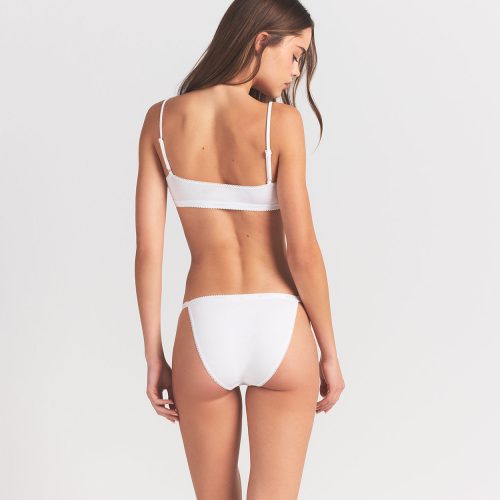 LOGO PICOT STRING BIKINI