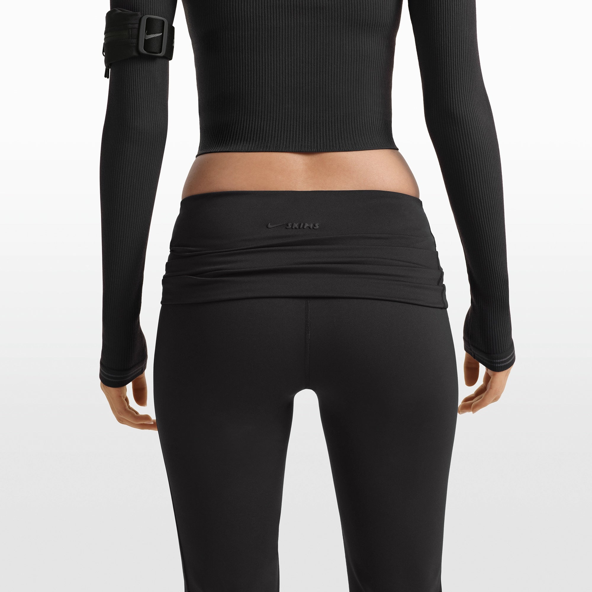 FOLDOVER SLIM FLARE LEGGING