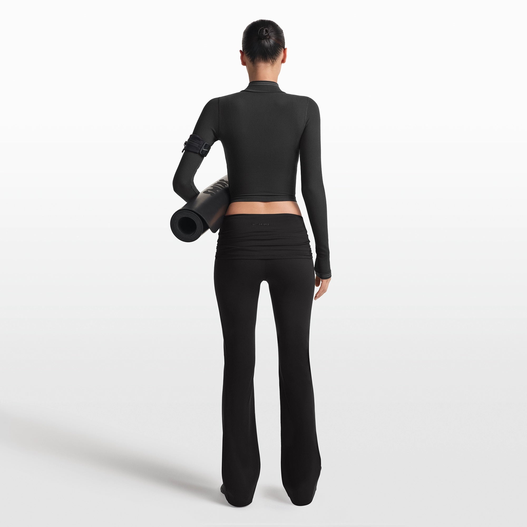 FOLDOVER SLIM FLARE LEGGING