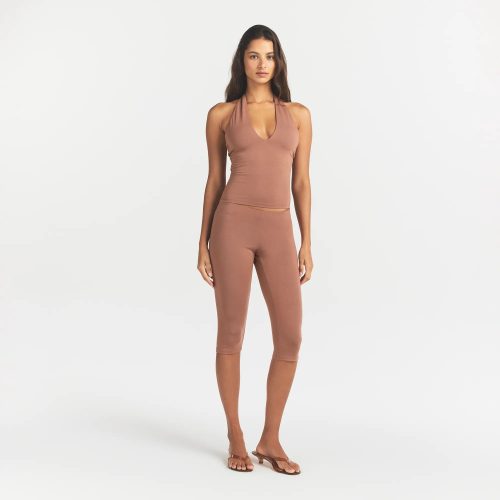 HIGH-WAISTED CAPRI