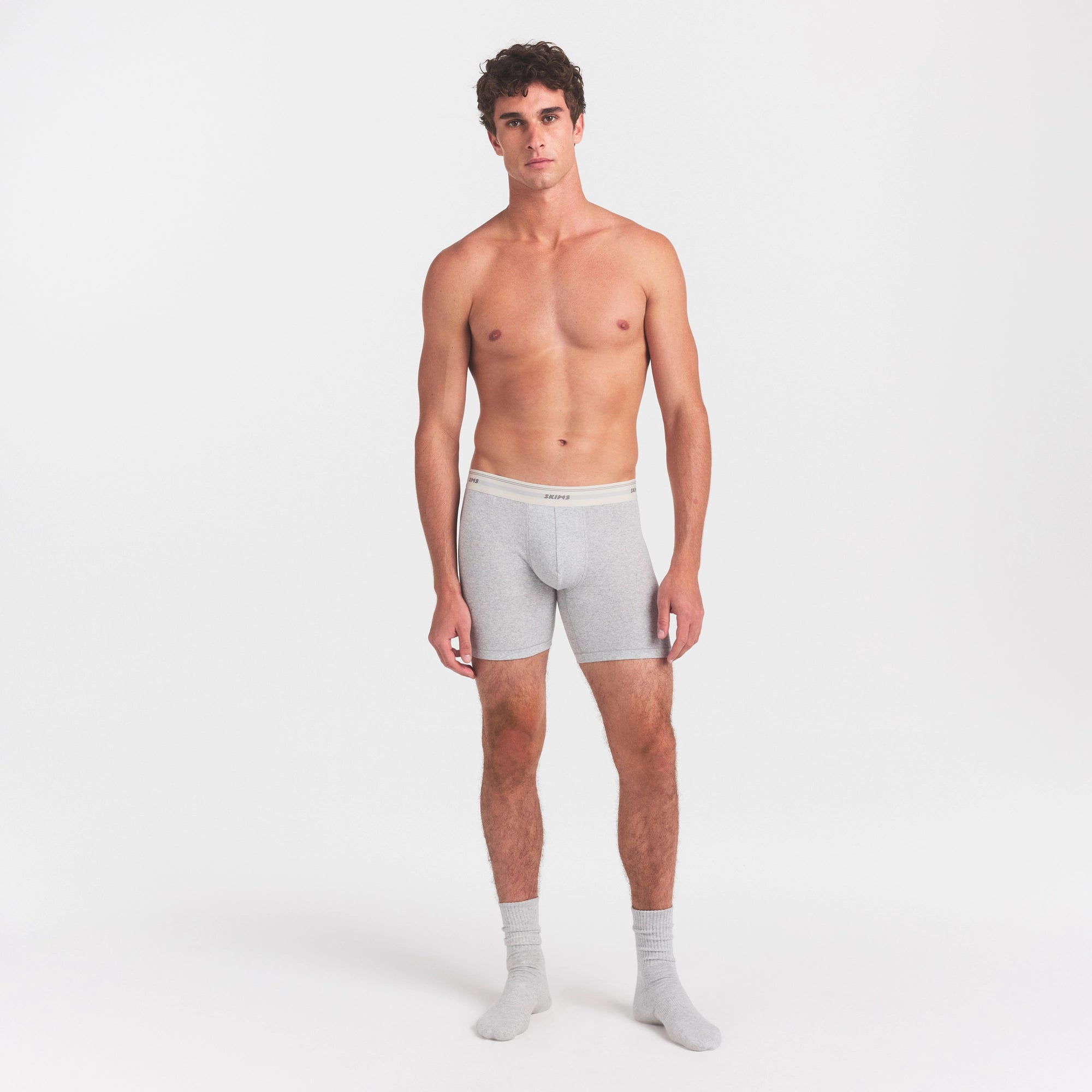 RIB MENS 5" BOXER BRIEF