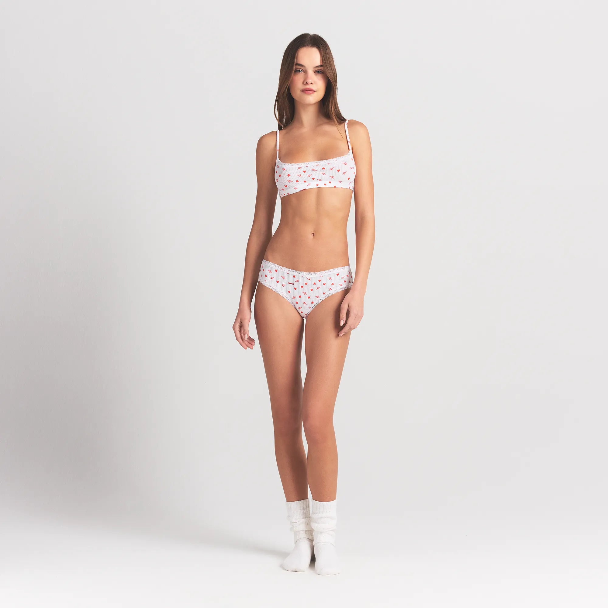 POINTELLE LACE BRIEF