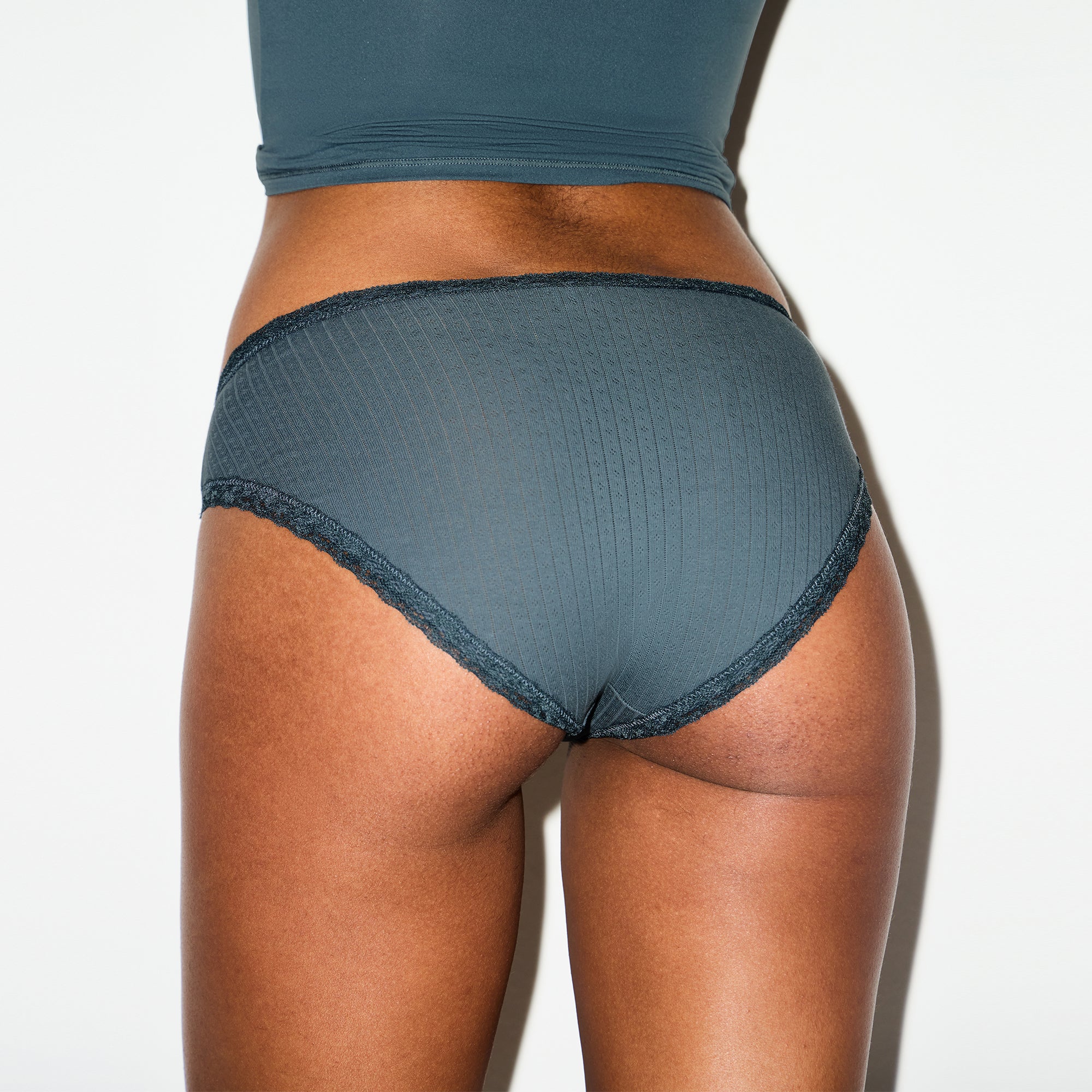 POINTELLE LACE BRIEF