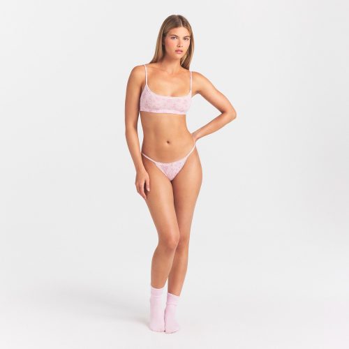 POINTELLE SCOOP BRALETTE