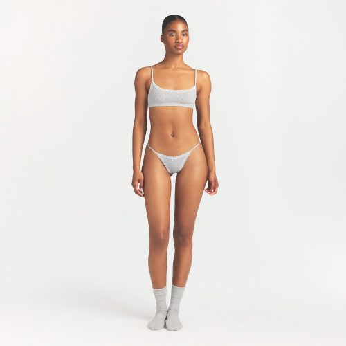 POINTELLE SCOOP BRALETTE