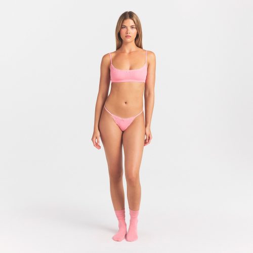 POINTELLE SCOOP BRALETTE