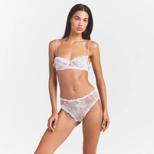 RUFFLE UNLINED BRA