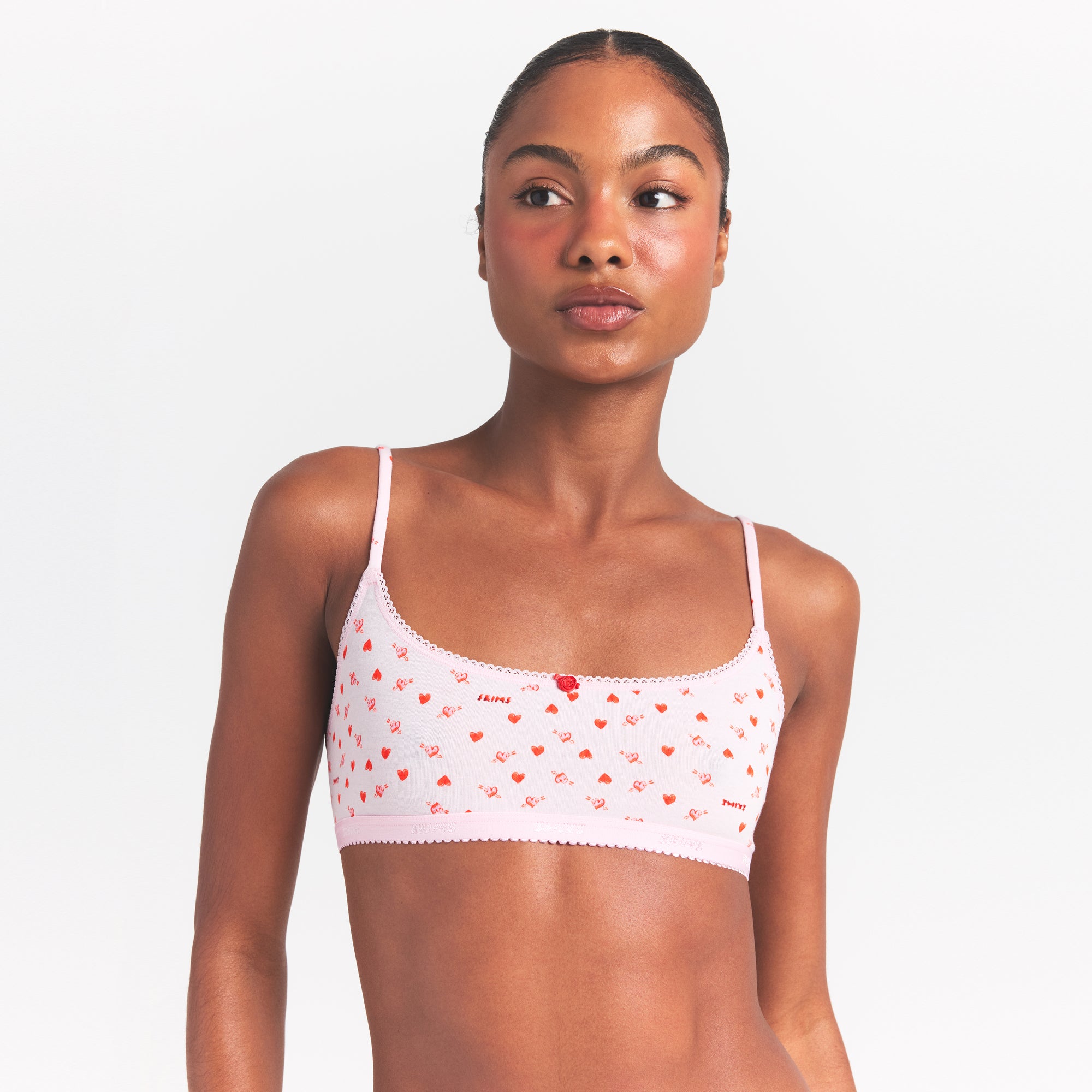 LOGO PICOT SCOOP BRALETTE