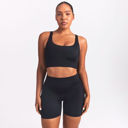 SCOOP NECK BRA TOP