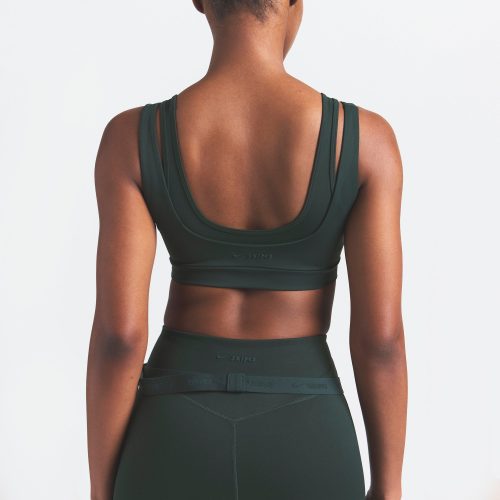 DOUBLE STRAP SCOOP BRA