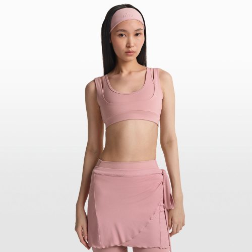 DOUBLE STRAP SCOOP BRA