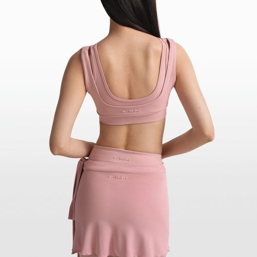 DOUBLE STRAP SCOOP BRA