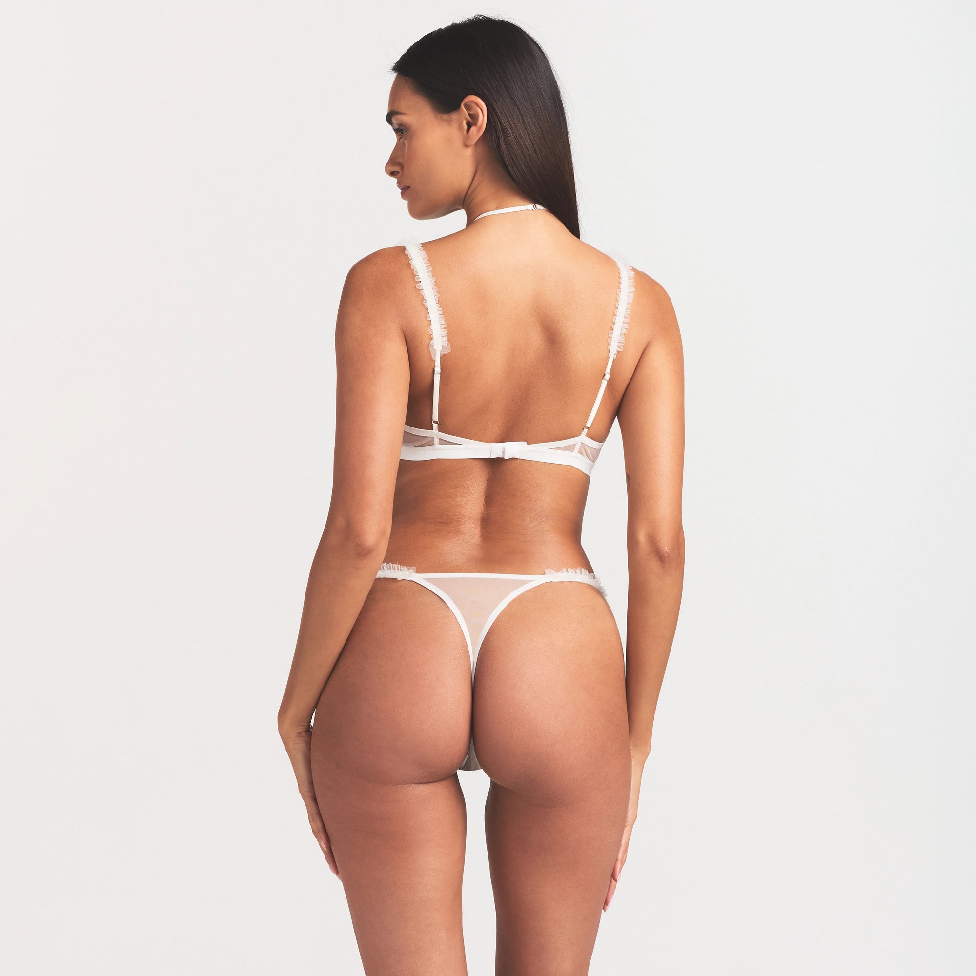 RUFFLE BRA