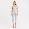 CUPRO JERSEY HALTER BODYSUIT