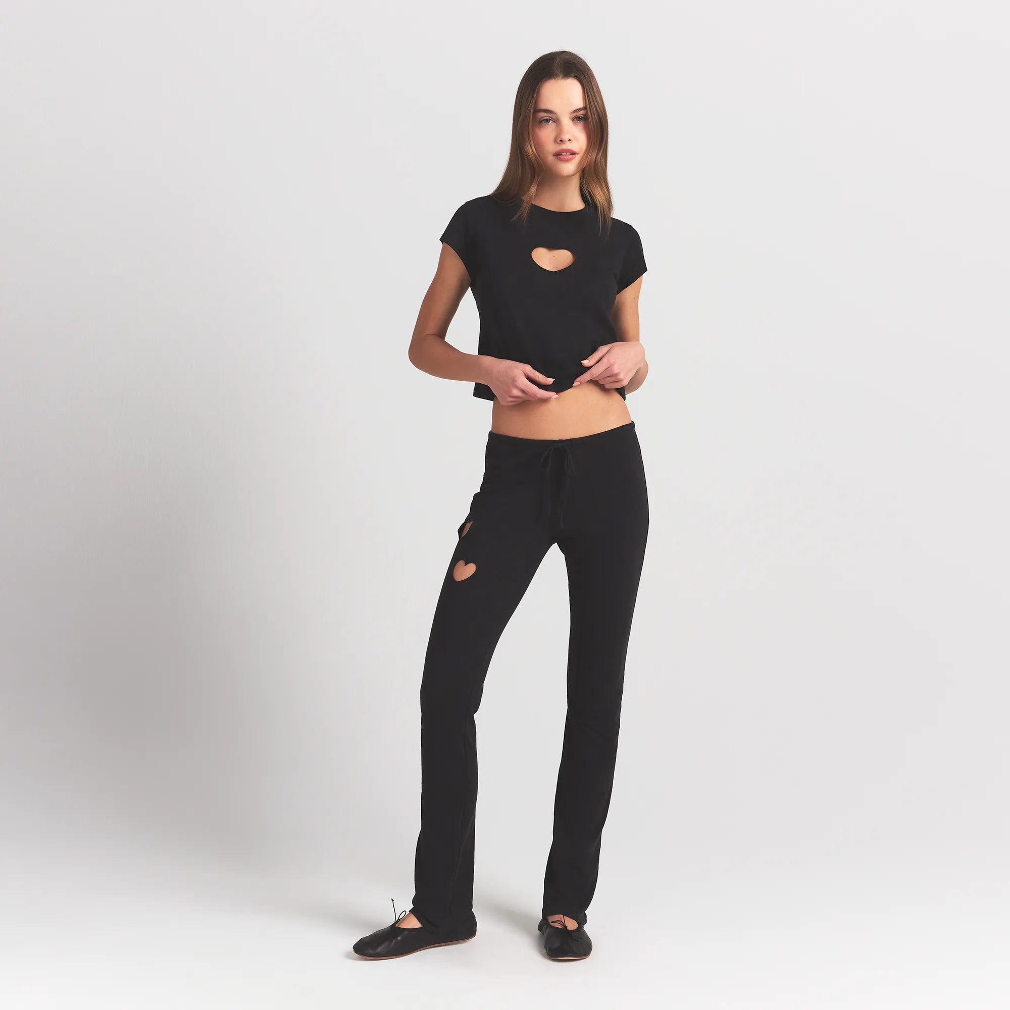 HEART STRAIGHT LEG PANT