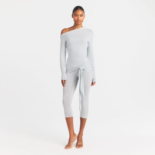 CUPRO JERSEY WRAP CAPRI