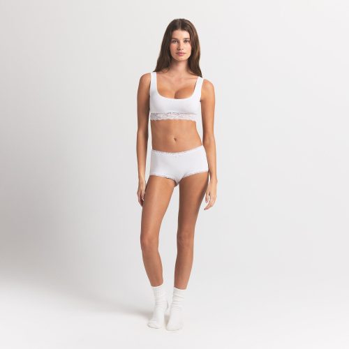 LACE BOY SHORT