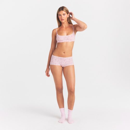 POINTELLE LACE BOY SHORT
