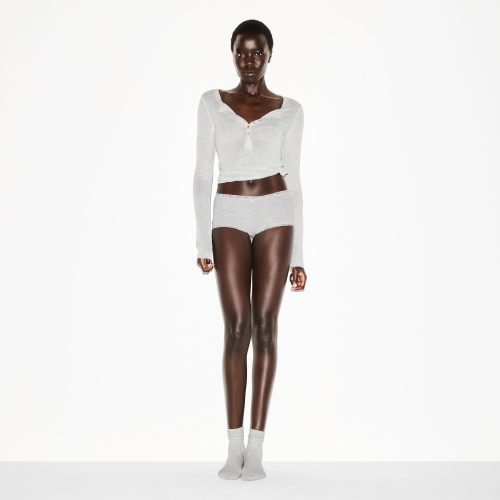 POINTELLE LACE BOY SHORT