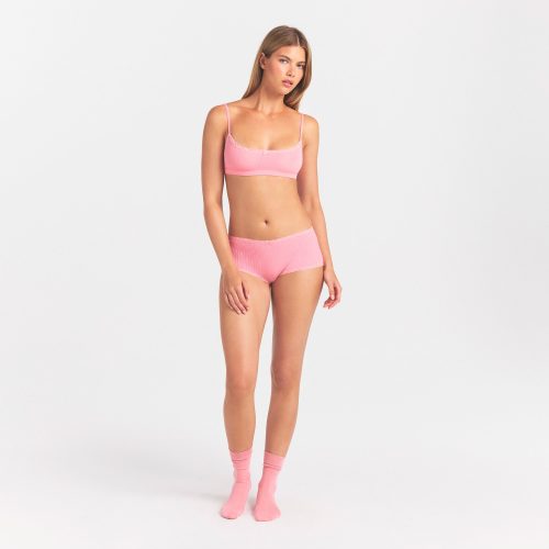 POINTELLE LACE BOY SHORT