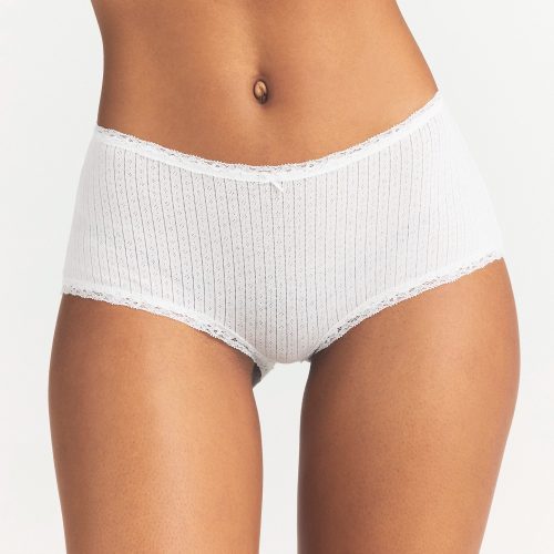 POINTELLE LACE BOY SHORT