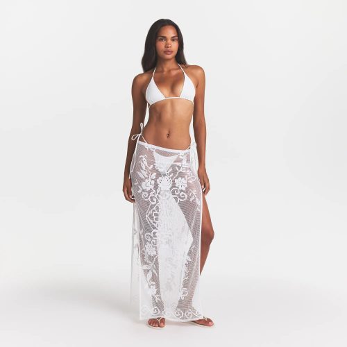 LACE COVER-UPS LONG SKIRT
