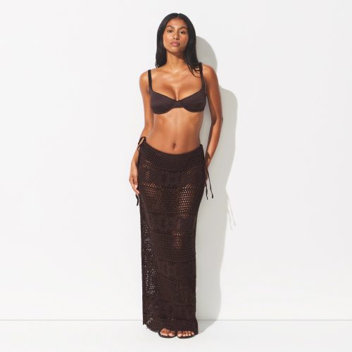CROCHET LONG SKIRT