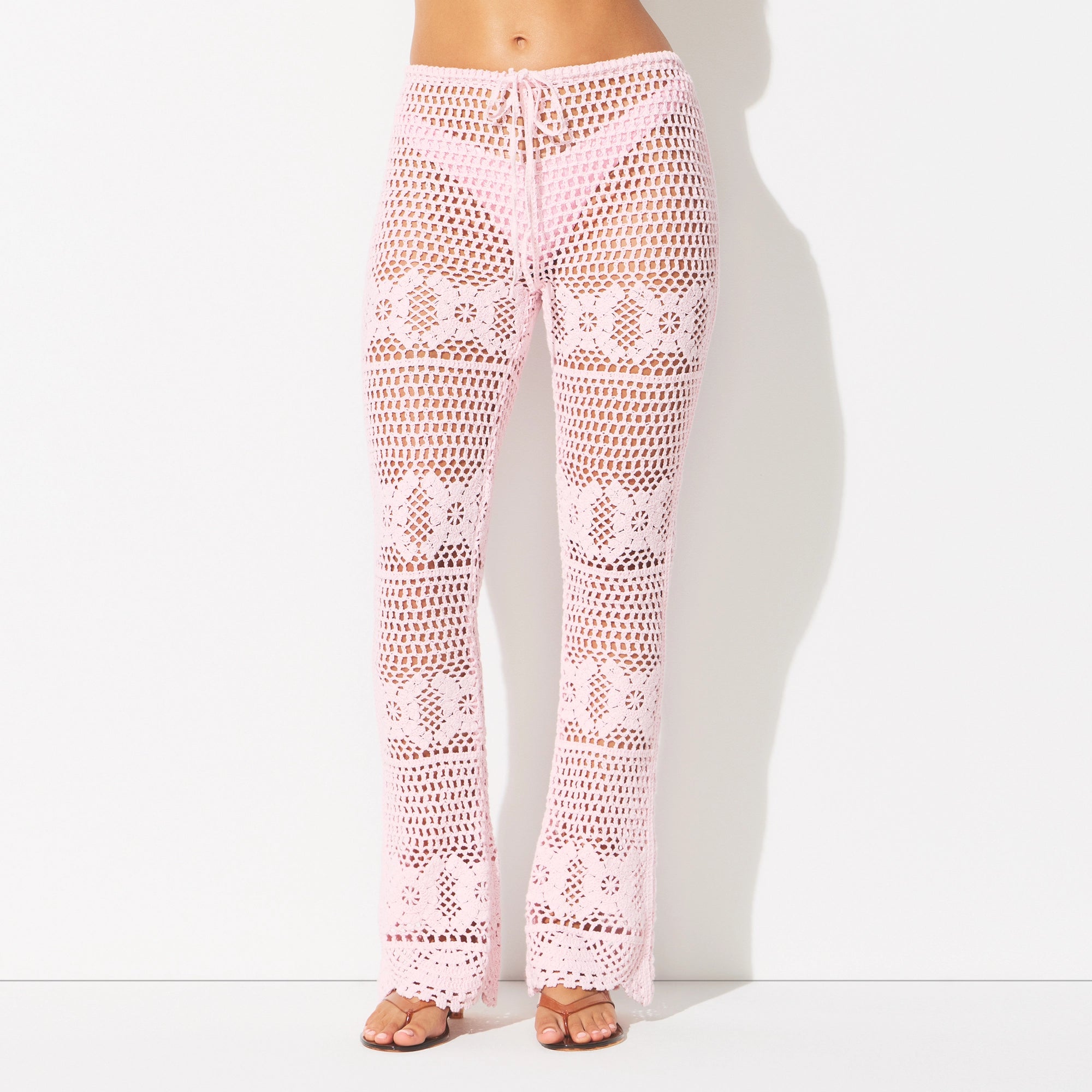CROCHET FLARE PANT
