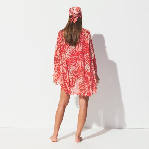 SHEER MINI KAFTAN