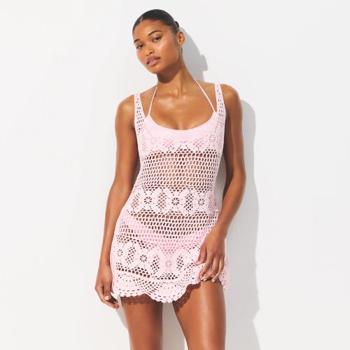 CROCHET MINI TANK DRESS