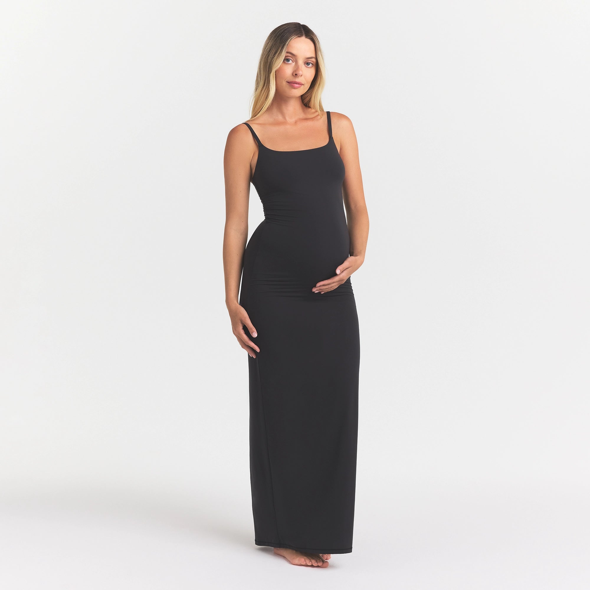 MATERNITY LONG SLIP DRESS