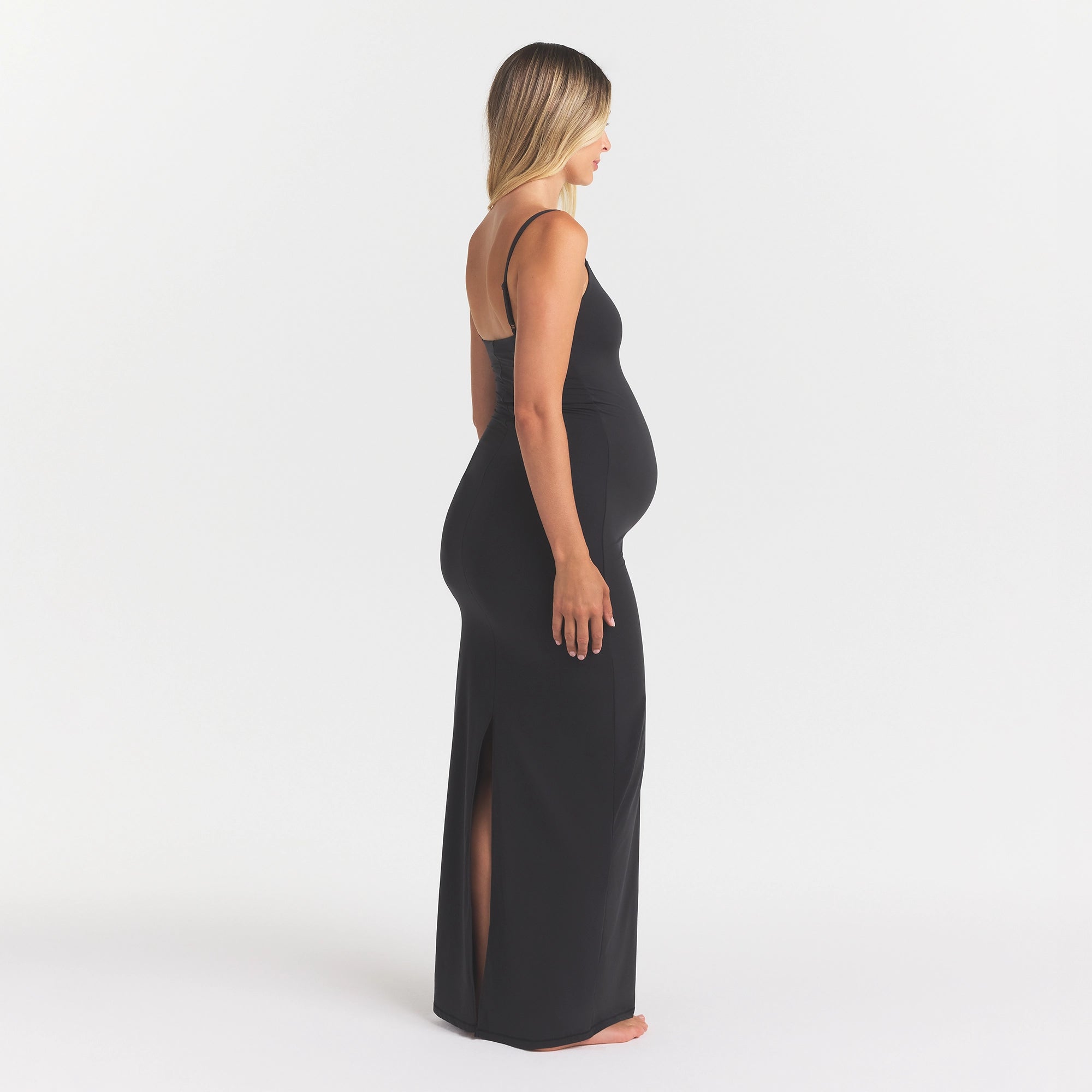 MATERNITY LONG SLIP DRESS