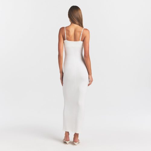 SCOOP NECK LONG DRESS