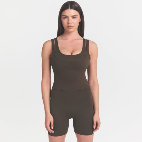 DOUBLE STRAP SCOOP TANK