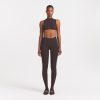 MOCK NECK BRA TOP