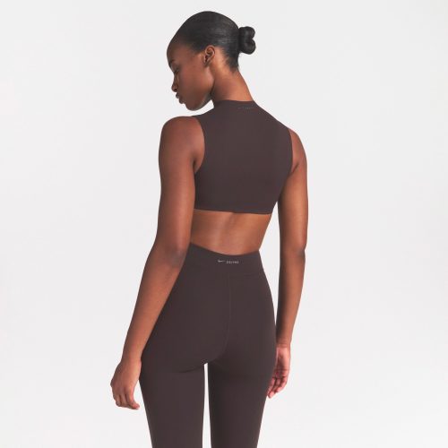 MOCK NECK BRA TOP