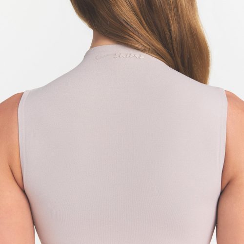 MOCK NECK BRA TOP