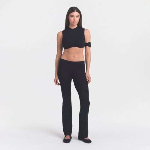 MOCK NECK BRA TOP