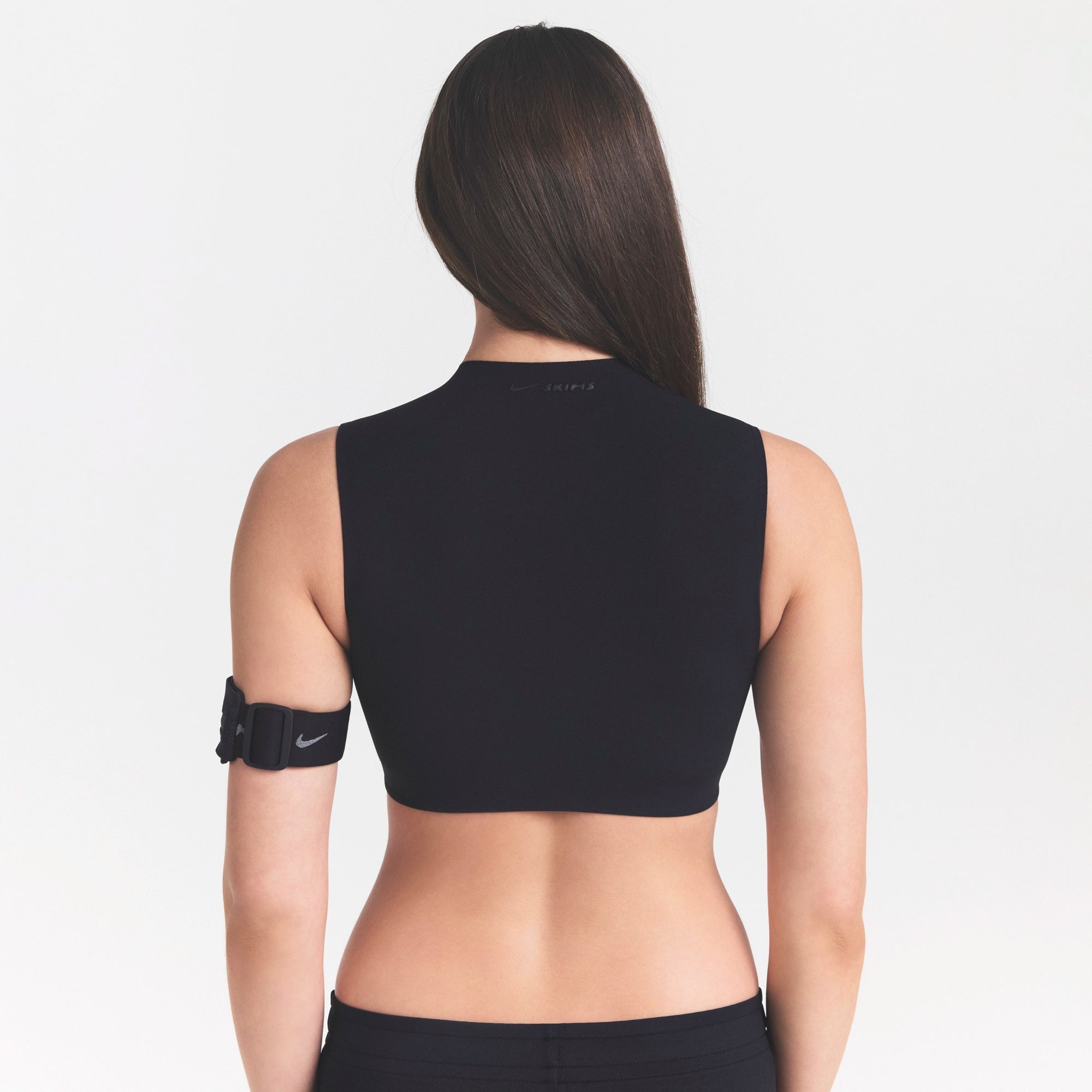 MOCK NECK BRA TOP