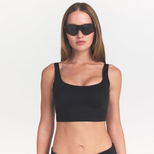LONGLINE CORSET BRA