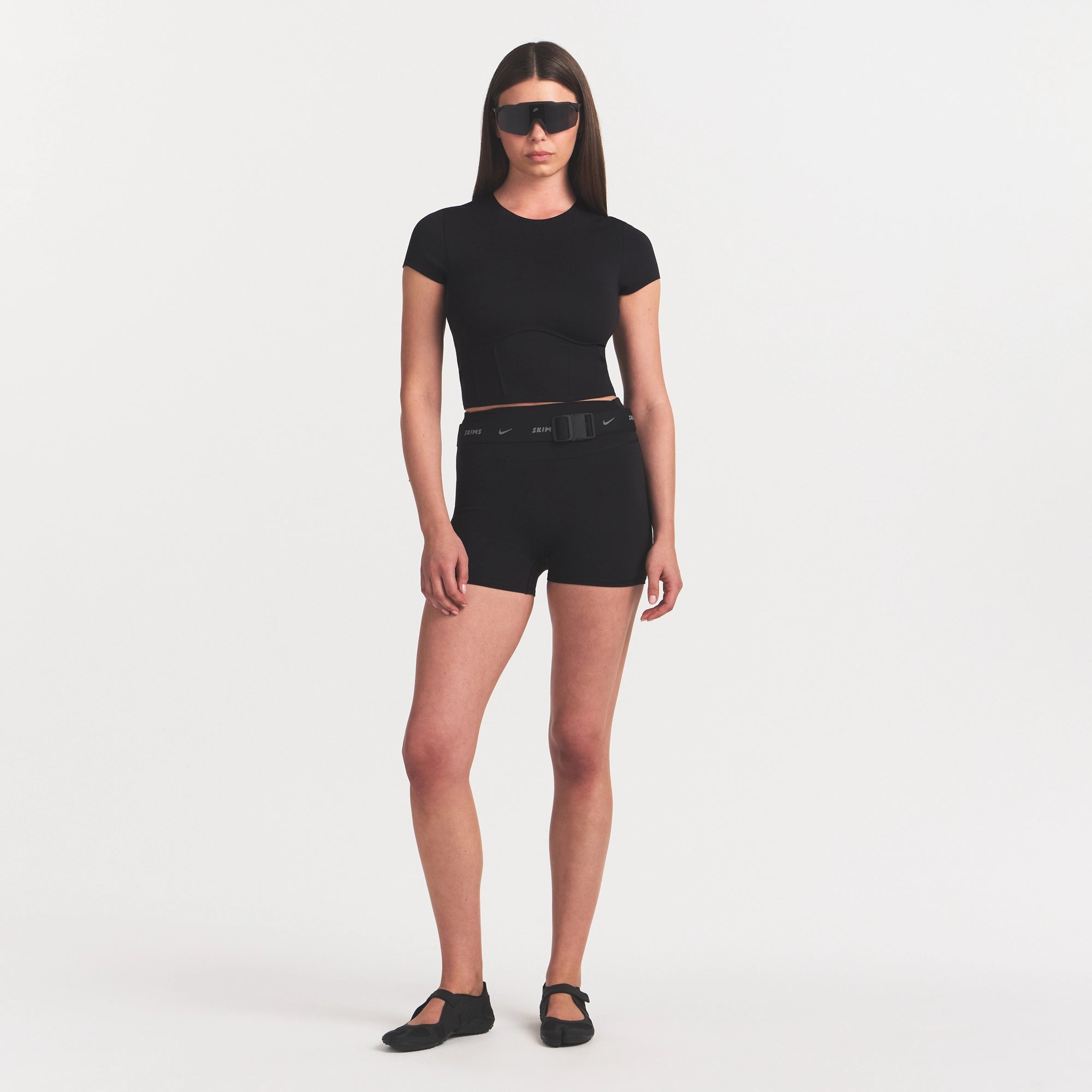 CROPPED CORSET T-SHIRT