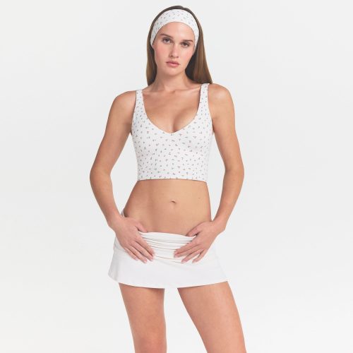 V-NECK BRA TOP