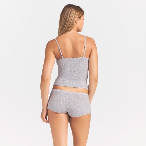 POINTELLE LACE CAMI AND BOY SHORT SET